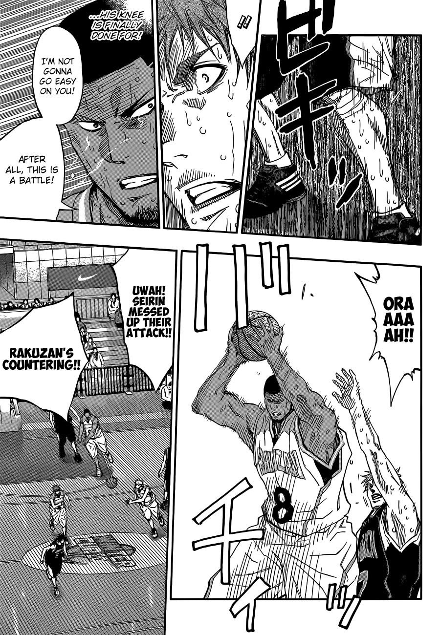 Kuroko no Basket Chapter 269 page 7 - Chapter 269: Don't Give Up!!