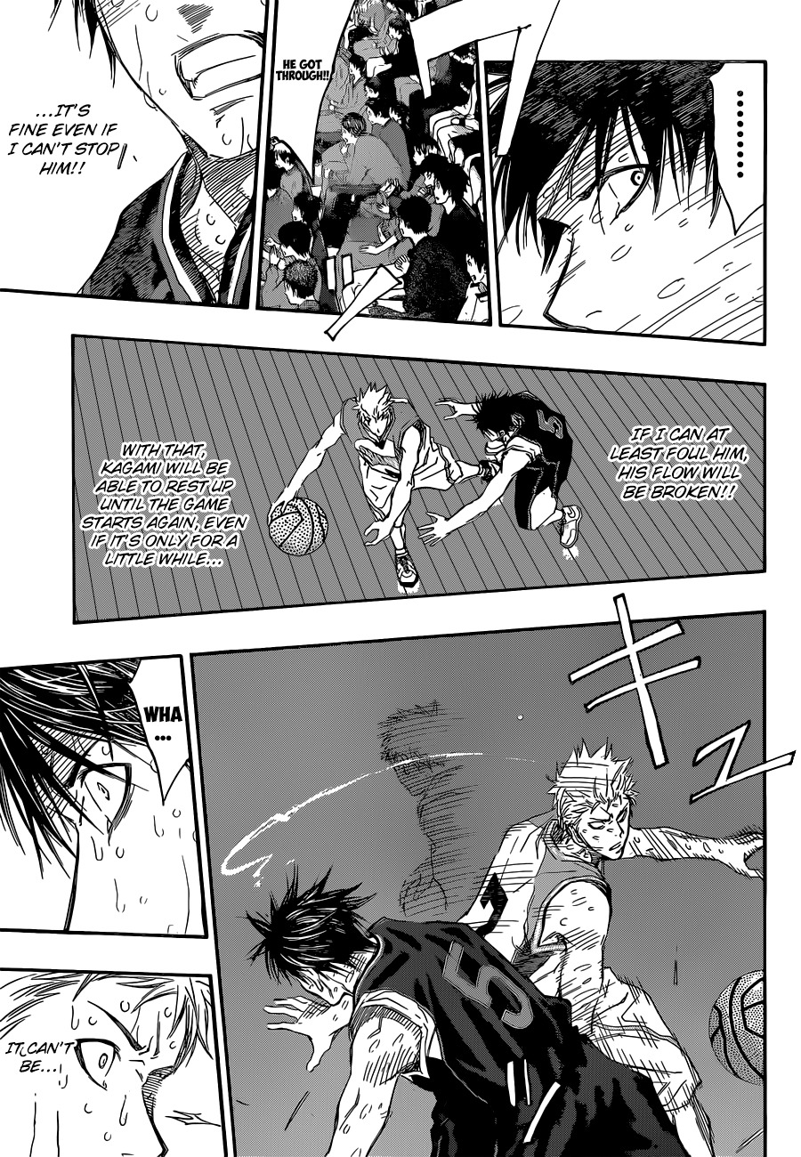 Kuroko no Basket Chapter 269 page 9 - Chapter 269: Don't Give Up!!