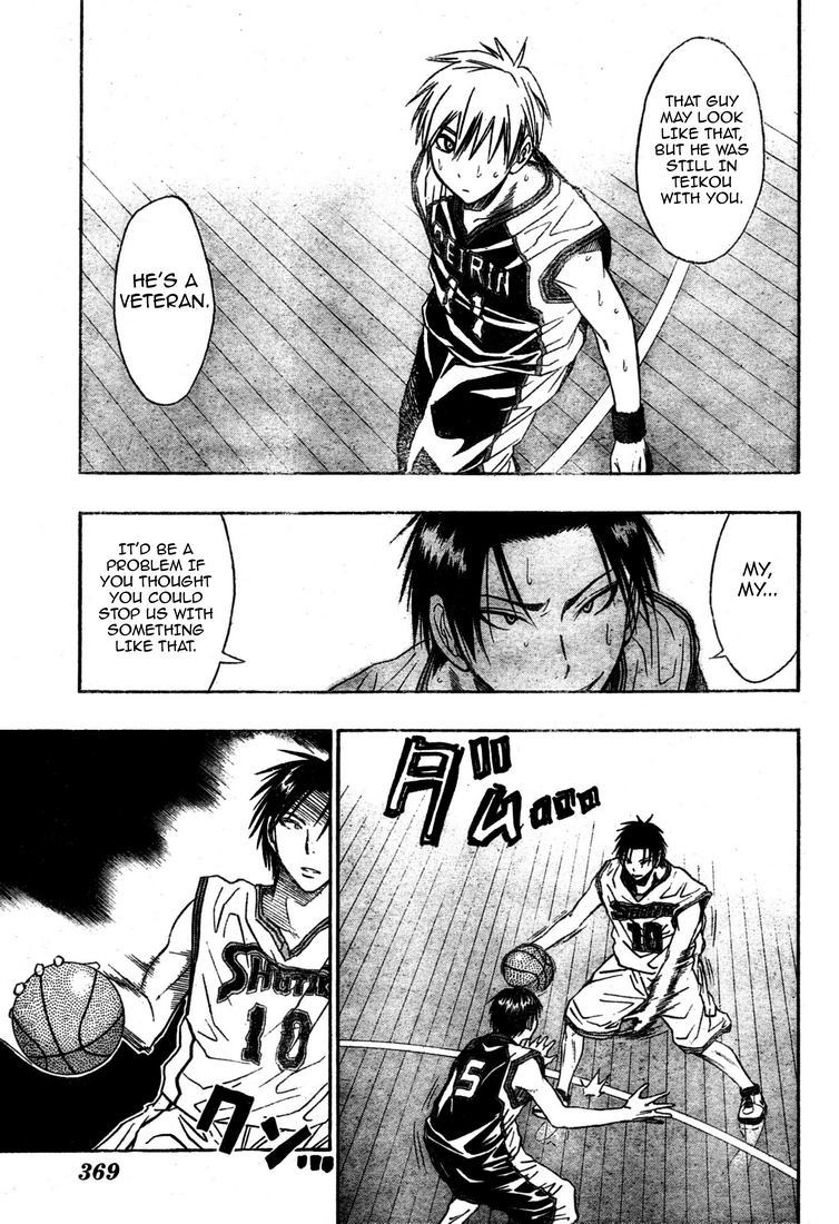 Kuroko no Basket Chapter 27 page 5 - Chapter 27: He's a Veteran
