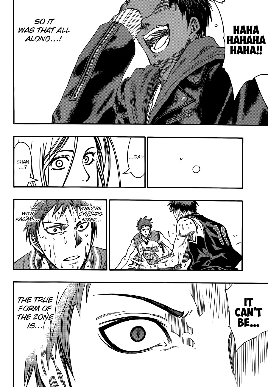 Kuroko no Basket Chapter 270 page 15 - Chapter 270: It Was You All Along, Wasn't It?