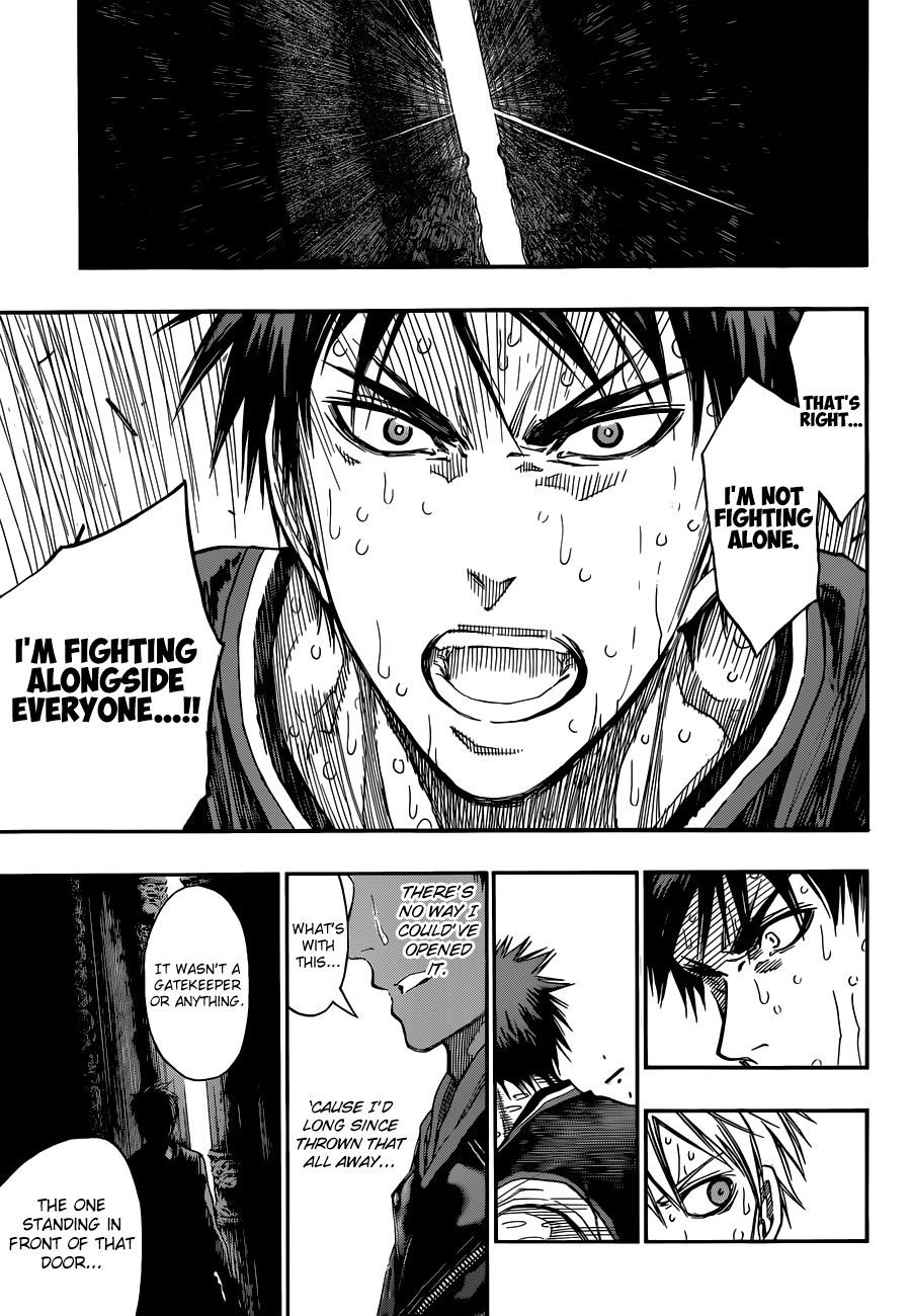 Kuroko no Basket Chapter 270 page 16 - Chapter 270: It Was You All Along, Wasn't It?