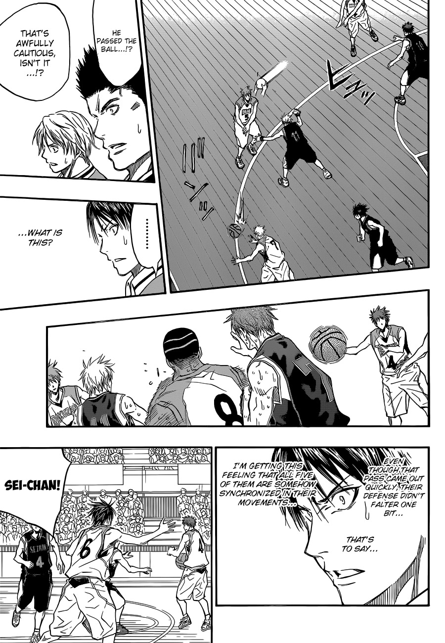 Kuroko no Basket Chapter 270 page 8 - Chapter 270: It Was You All Along, Wasn't It?