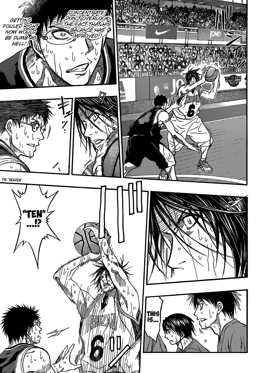 Kuroko no Basket Chapter 271 page 10 - Chapter 271: One Hundred Years Too Early