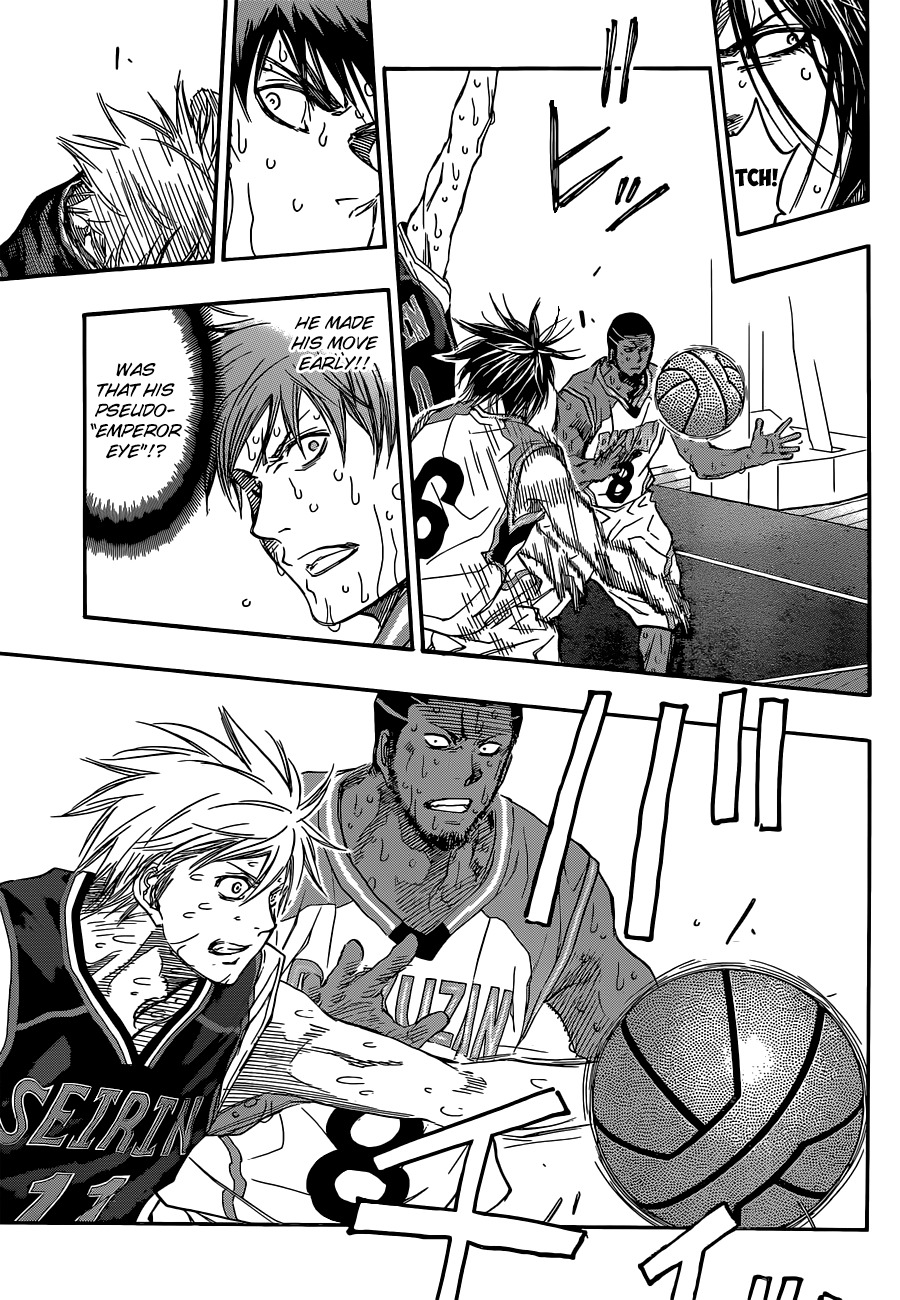 Kuroko no Basket Chapter 271 page 12 - Chapter 271: One Hundred Years Too Early
