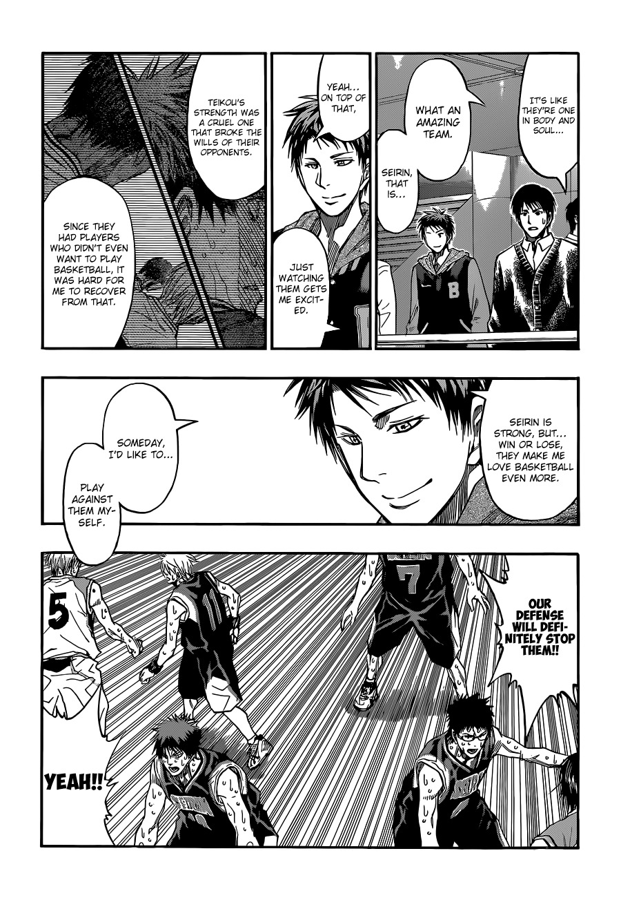 Kuroko no Basket Chapter 271 page 9 - Chapter 271: One Hundred Years Too Early