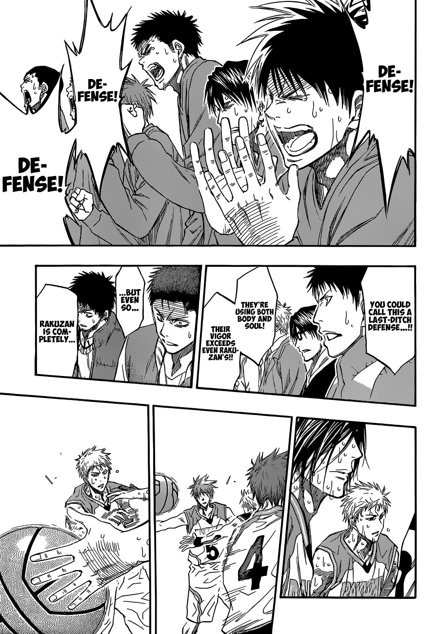 Kuroko no Basket Chapter 272 page 11 - Chapter 272: Risk It All!!