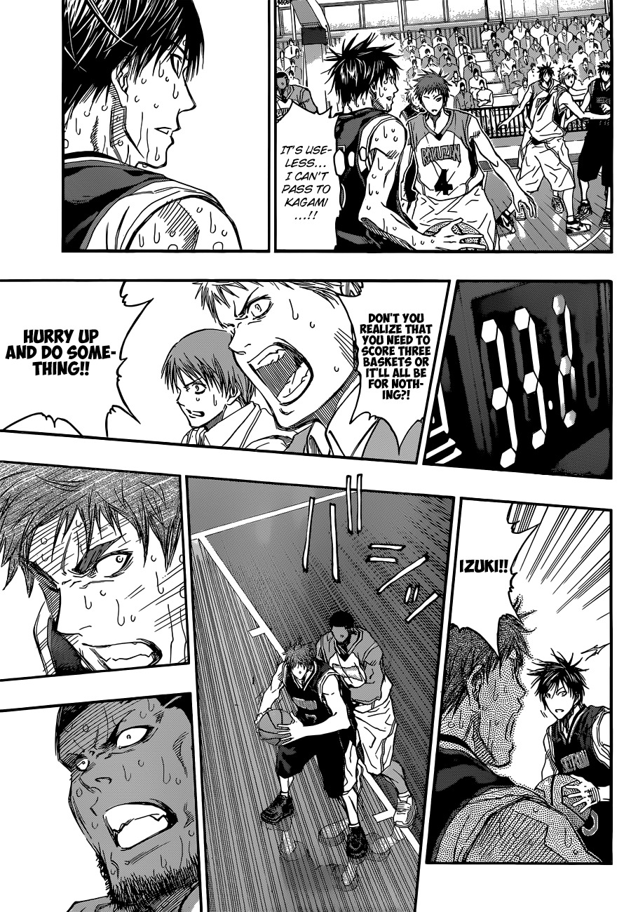 Kuroko no Basket Chapter 272 page 5 - Chapter 272: Risk It All!!