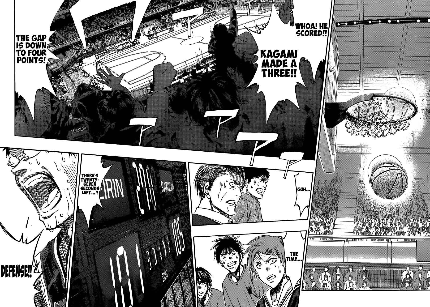 Kuroko no Basket Chapter 272 page 9 - Chapter 272: Risk It All!!