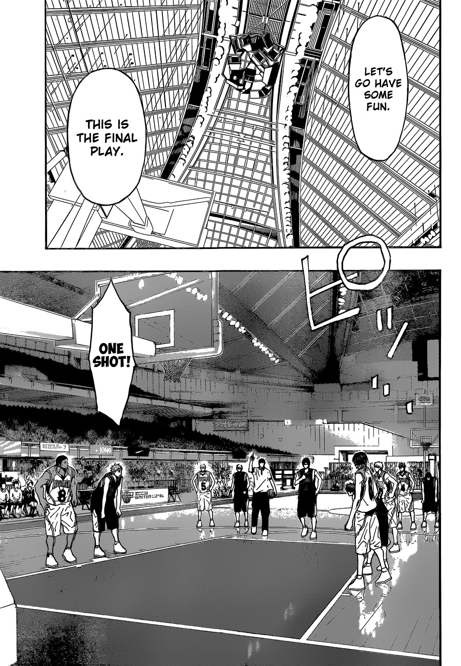 Kuroko no Basket Chapter 273 page 13 - Chapter 273: This Is The Final Play