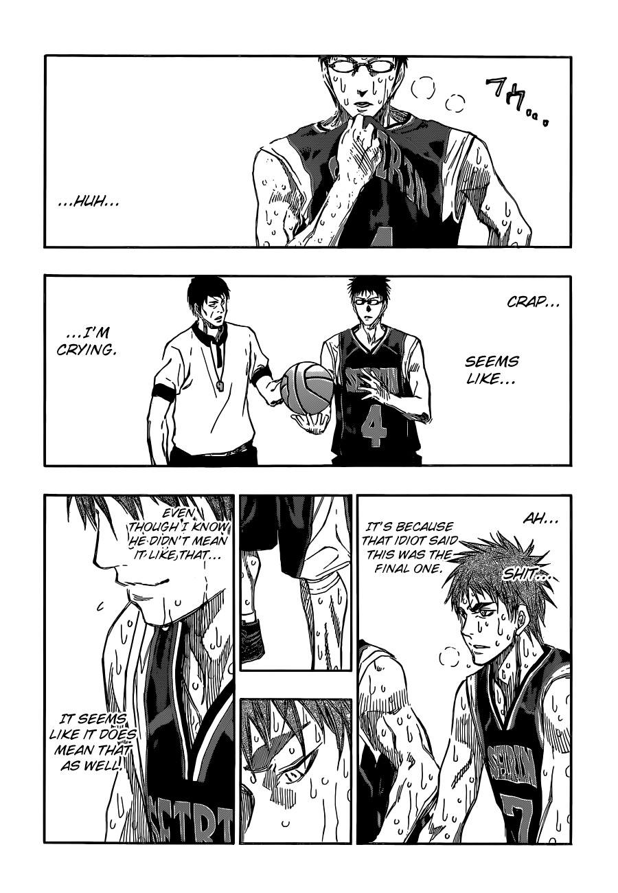 Kuroko no Basket Chapter 273 page 14 - Chapter 273: This Is The Final Play
