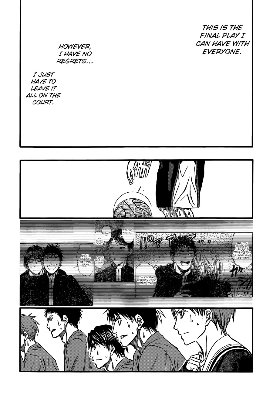 Kuroko no Basket Chapter 273 page 15 - Chapter 273: This Is The Final Play