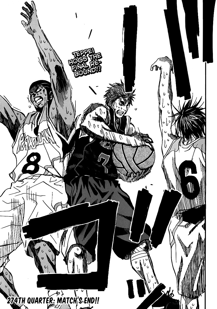 Kuroko no Basket Chapter 274 page 4 - Chapter 274: Match's End!!
