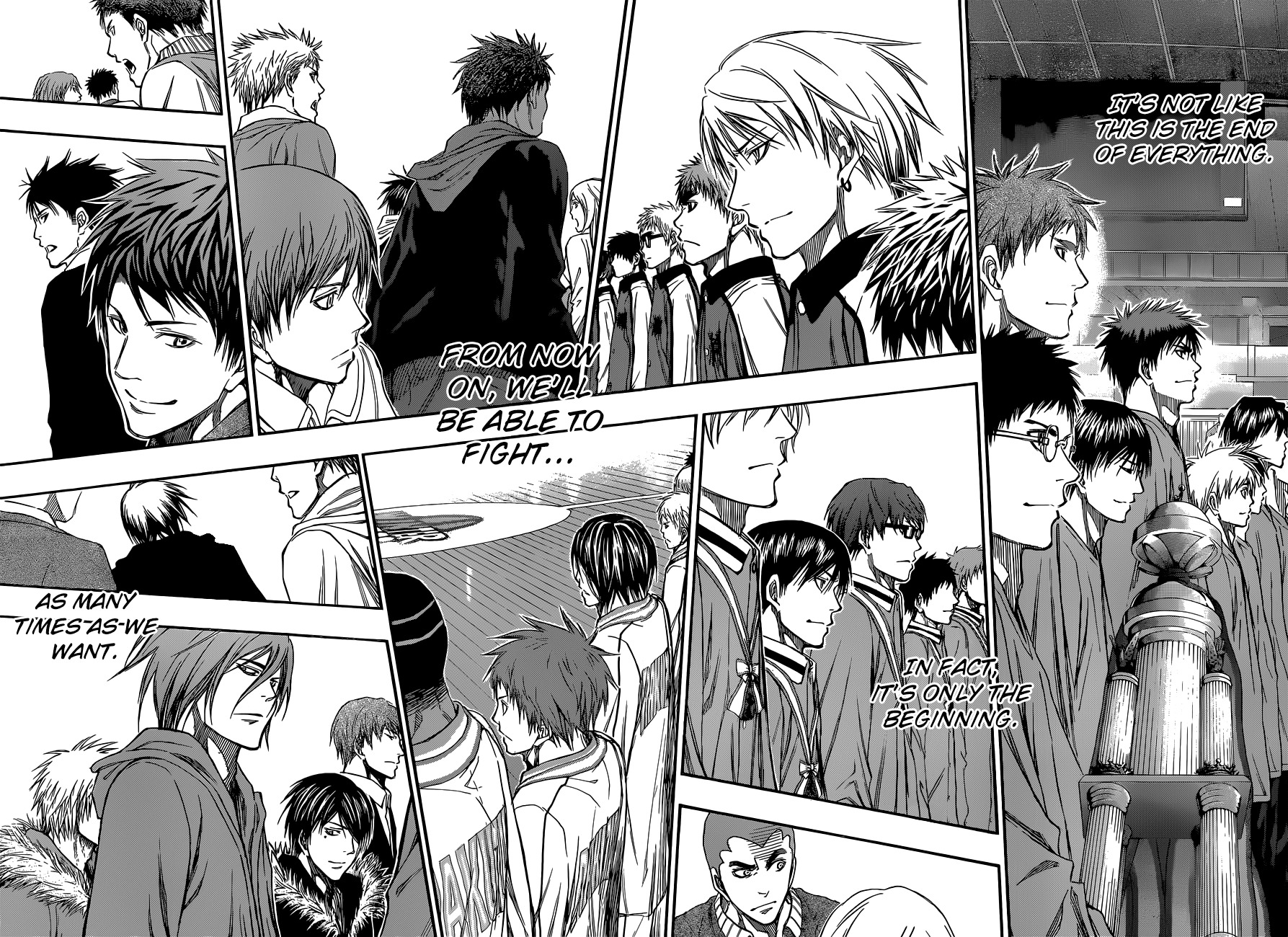 Kuroko no Basket Chapter 275 page 11 - Chapter 275: However Many Times [END]