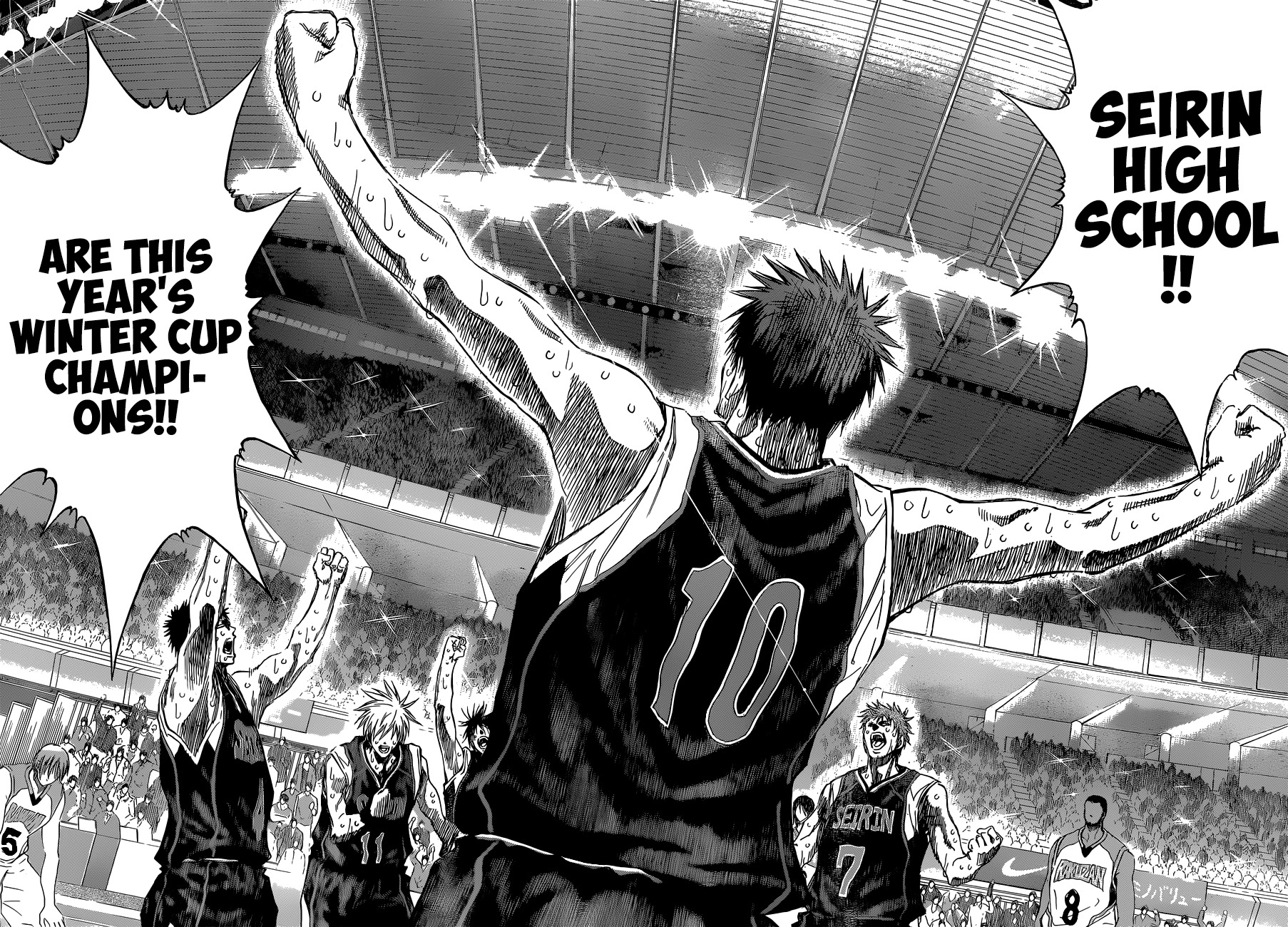 Kuroko no Basket Chapter 275 page 4 - Chapter 275: However Many Times [END]