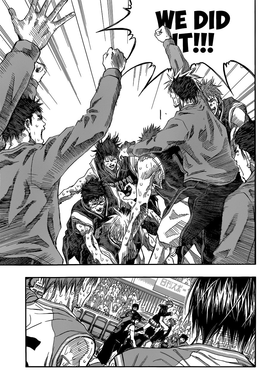 Kuroko no Basket Chapter 275 page 6 - Chapter 275: However Many Times [END]