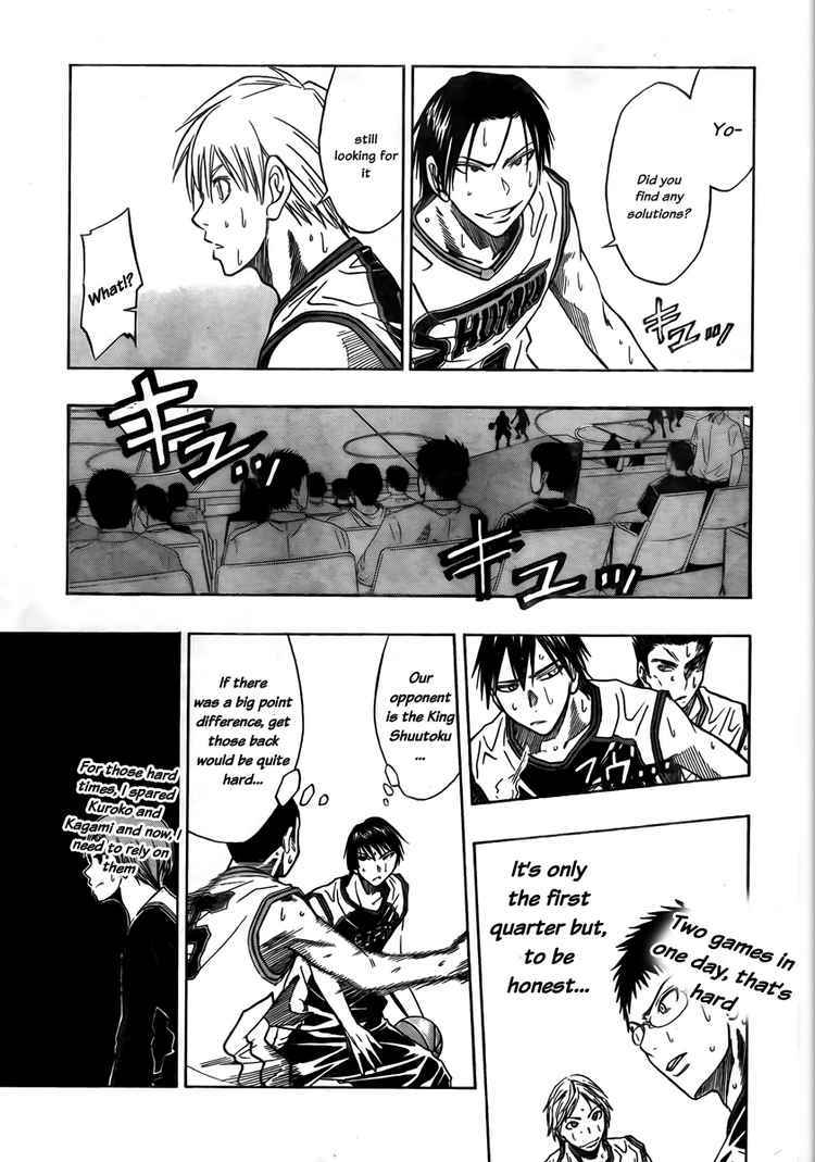 Kuroko no Basket Chapter 28 page 3 - Chapter 28: I'm Sorry