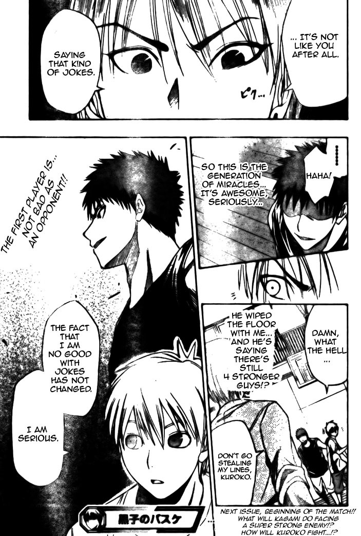 Kuroko no Basket Chapter 3 page 22 - Chapter 3: I am Serious
