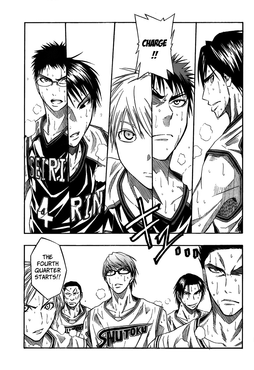 Kuroko no Basket Chapter 33 page 3 - Chapter 33: Charge!