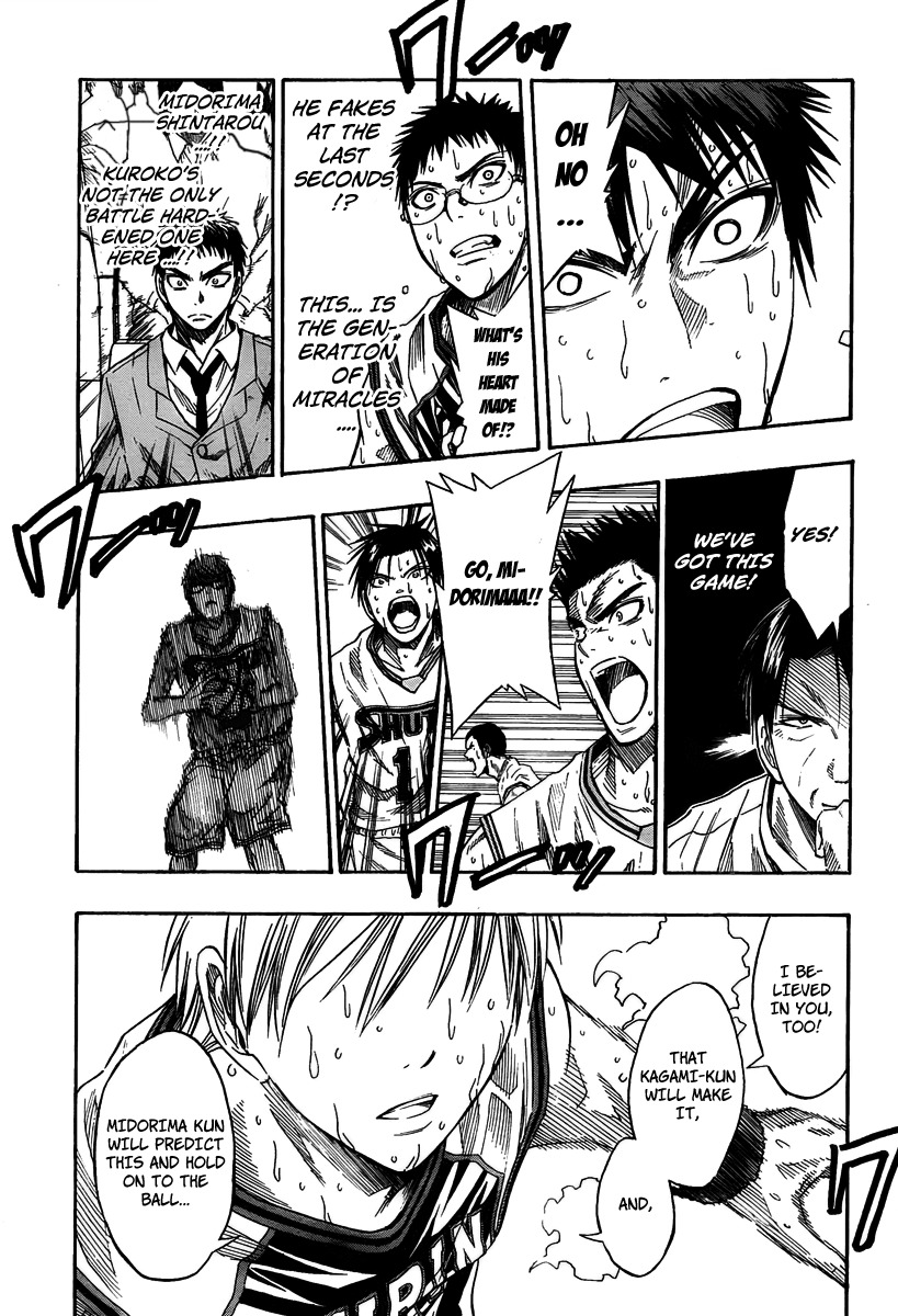 Kuroko no Basket Chapter 35 page 5 - Chapter 35: I Believed in You!