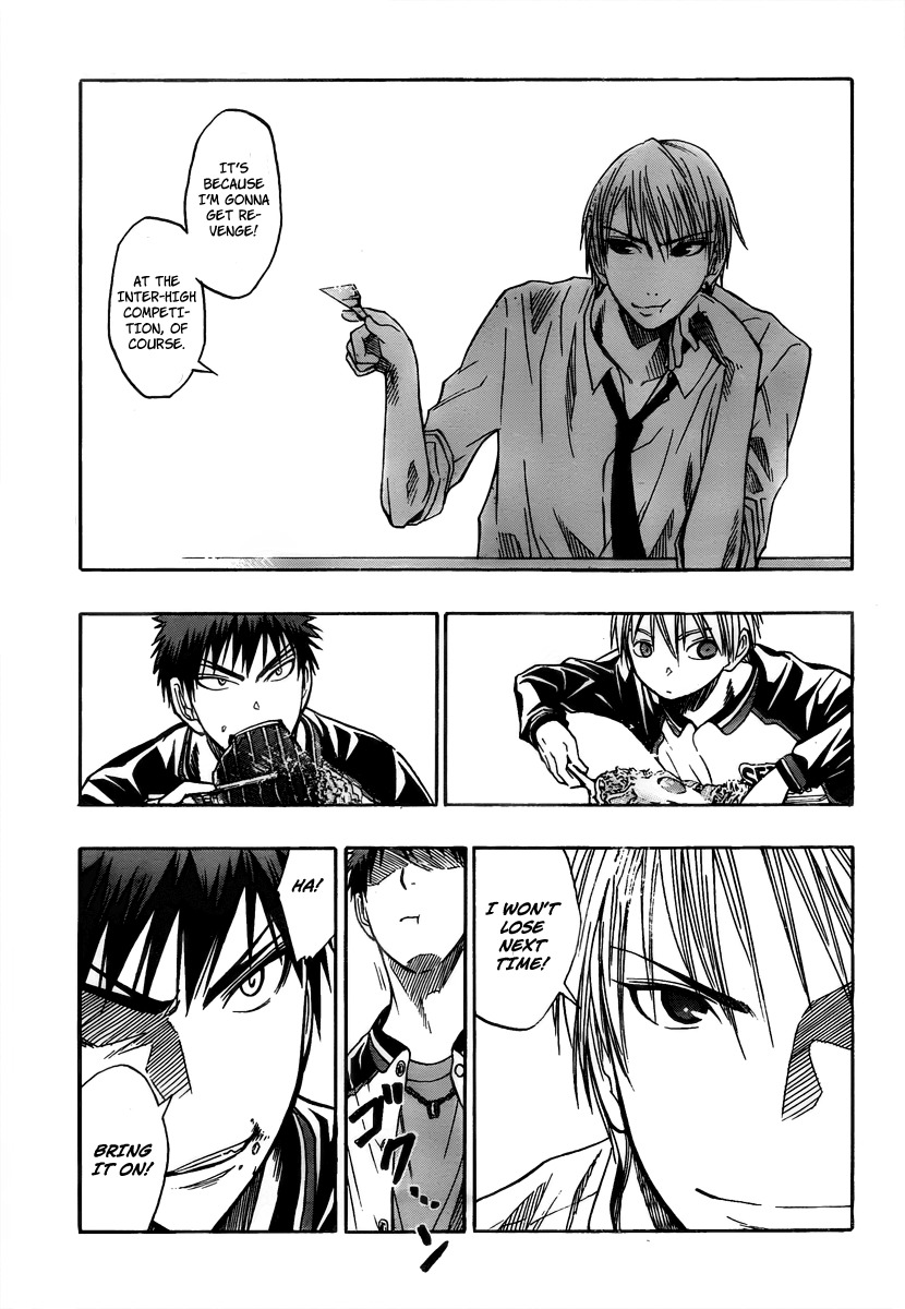 Kuroko no Basket Chapter 36 page 12 - Chapter 36: Let's... Compete Again