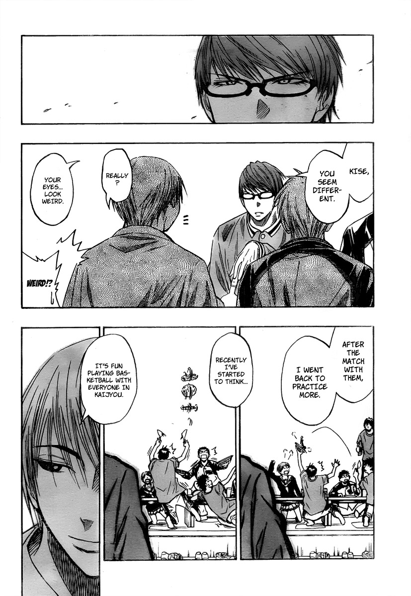 Kuroko no Basket Chapter 36 page 13 - Chapter 36: Let's... Compete Again