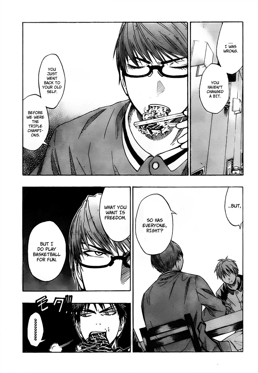 Kuroko no Basket Chapter 36 page 14 - Chapter 36: Let's... Compete Again