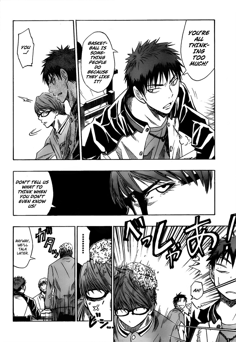 Kuroko no Basket Chapter 36 page 15 - Chapter 36: Let's... Compete Again
