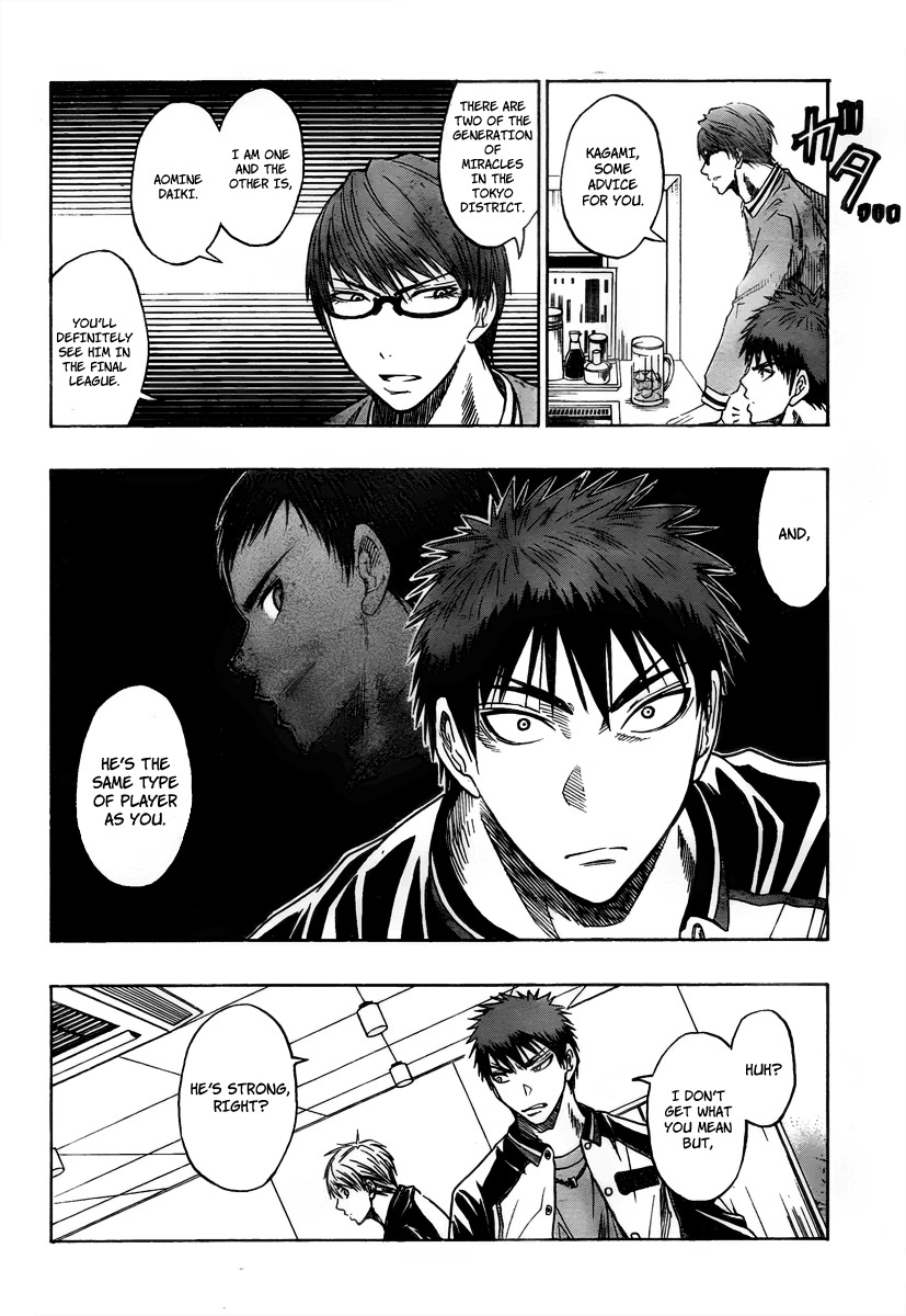 Kuroko no Basket Chapter 36 page 17 - Chapter 36: Let's... Compete Again