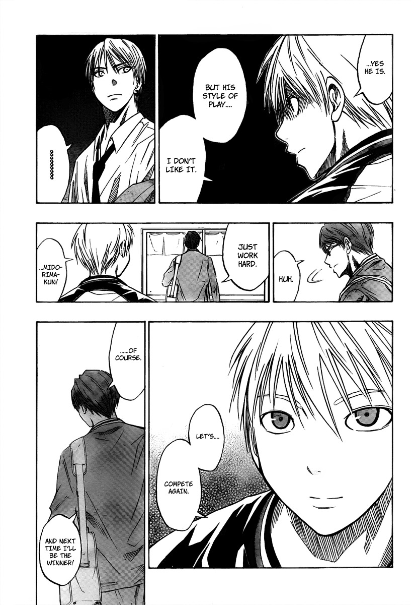 Kuroko no Basket Chapter 36 page 18 - Chapter 36: Let's... Compete Again