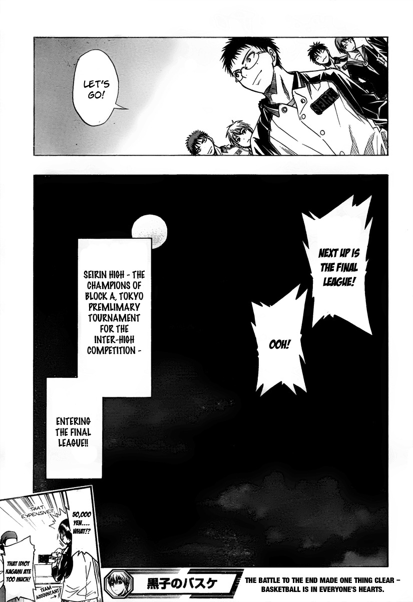 Kuroko no Basket Chapter 36 page 20 - Chapter 36: Let's... Compete Again