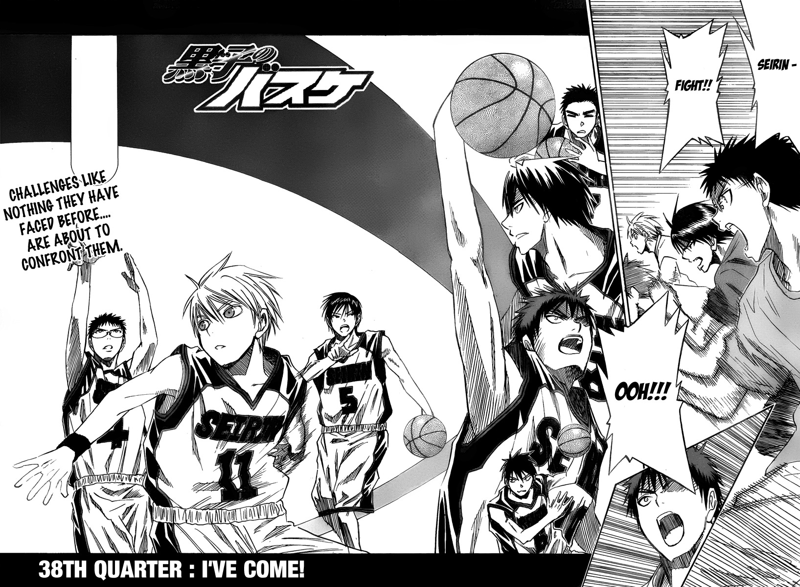Kuroko no Basket Chapter 38 page 3 - Chapter 38: I've Come!