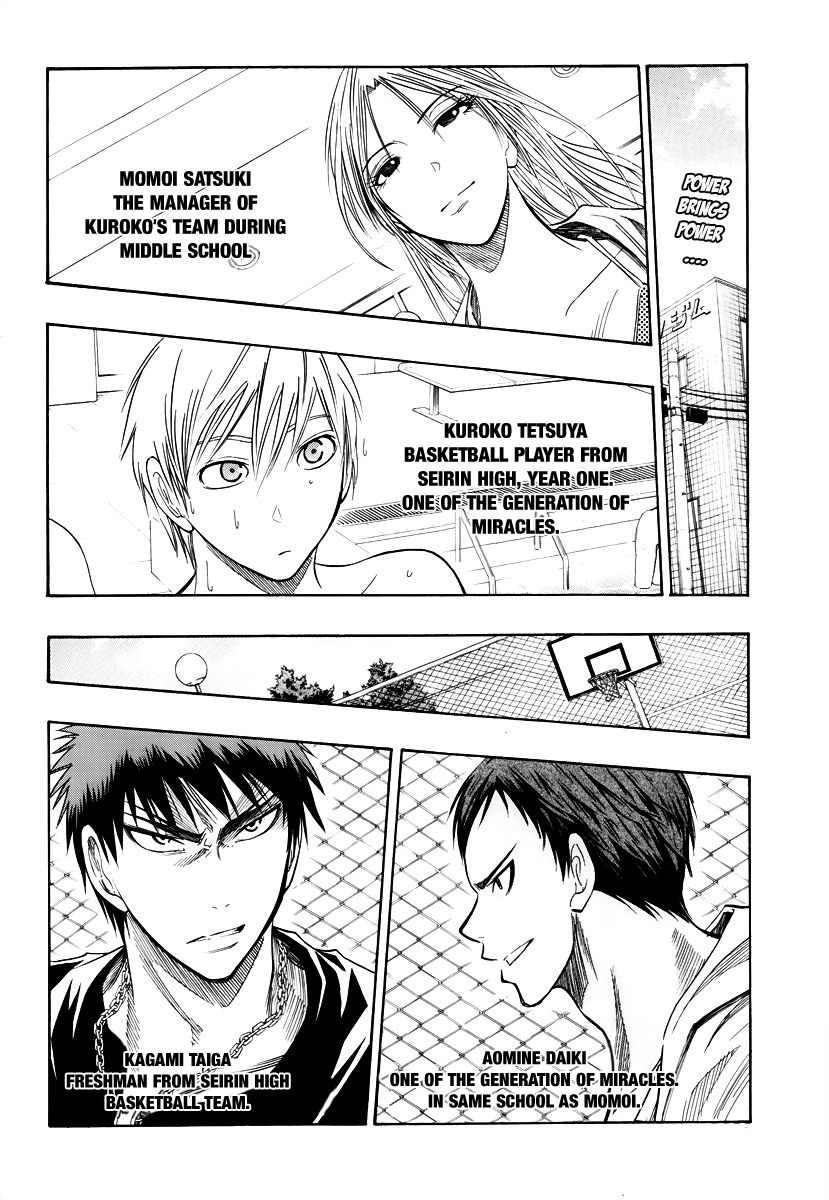 Kuroko no Basket Chapter 39 page 3 - Chapter 39: They're Just Alike