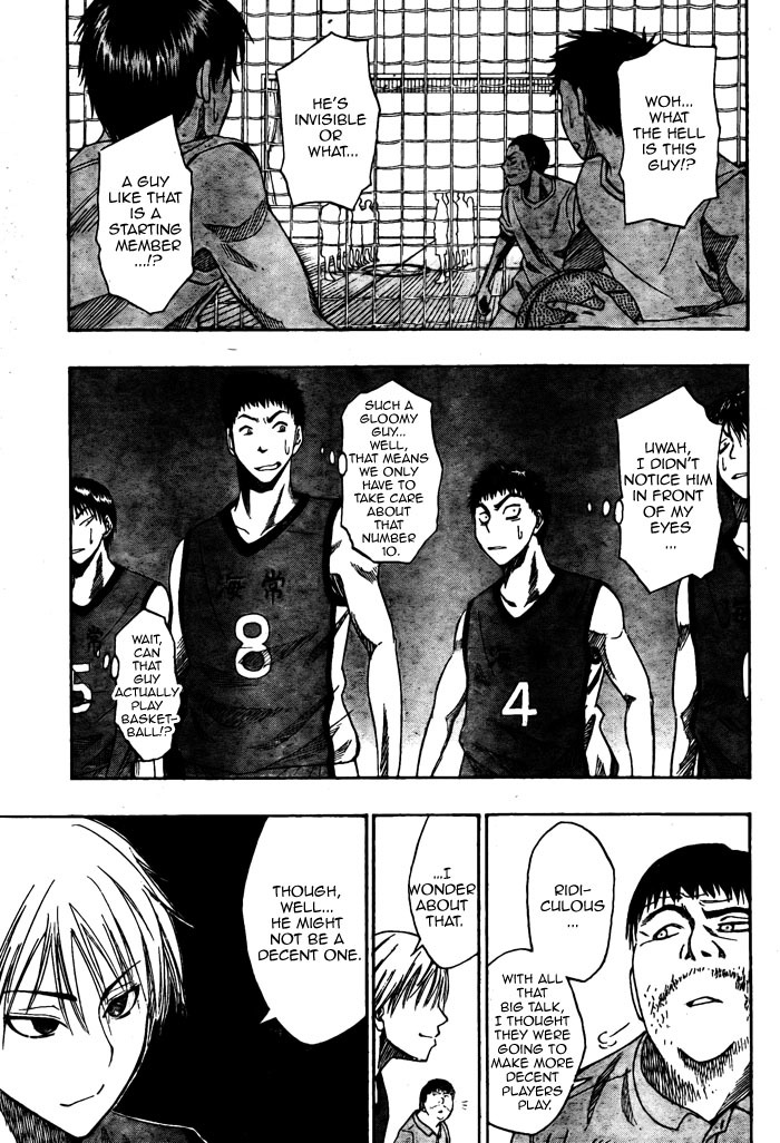 Kuroko no Basket Chapter 4 page 11 - Chapter 4: He Might Not be a Decent One