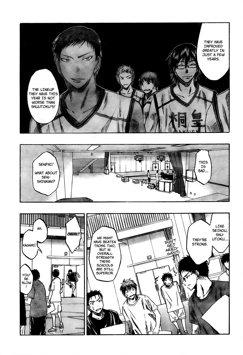 Kuroko no Basket Chapter 40 page 15 - Chapter 40: Don't Make Me Laugh!