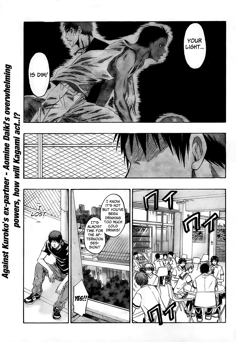 Kuroko no Basket Chapter 40 page 2 - Chapter 40: Don't Make Me Laugh!