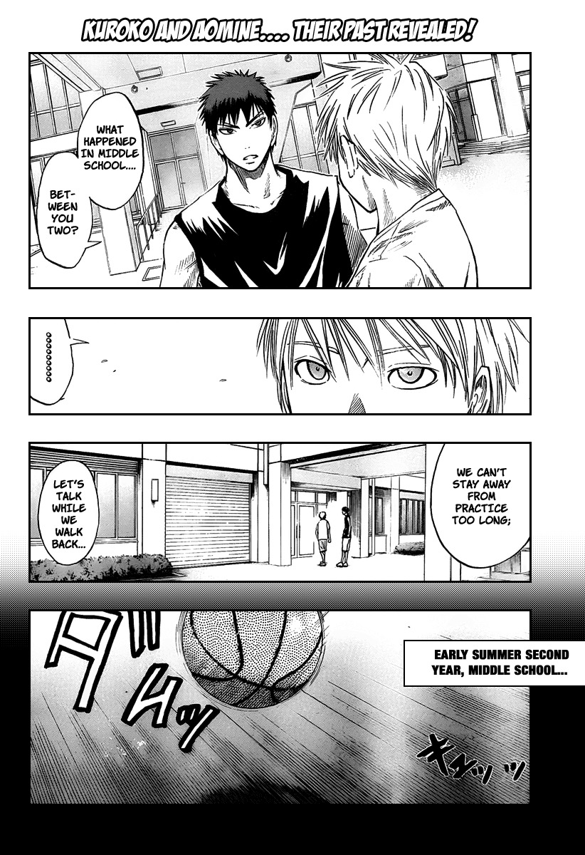 Kuroko no Basket Chapter 41 page 3 - Chapter 41: Tea, You Mean?