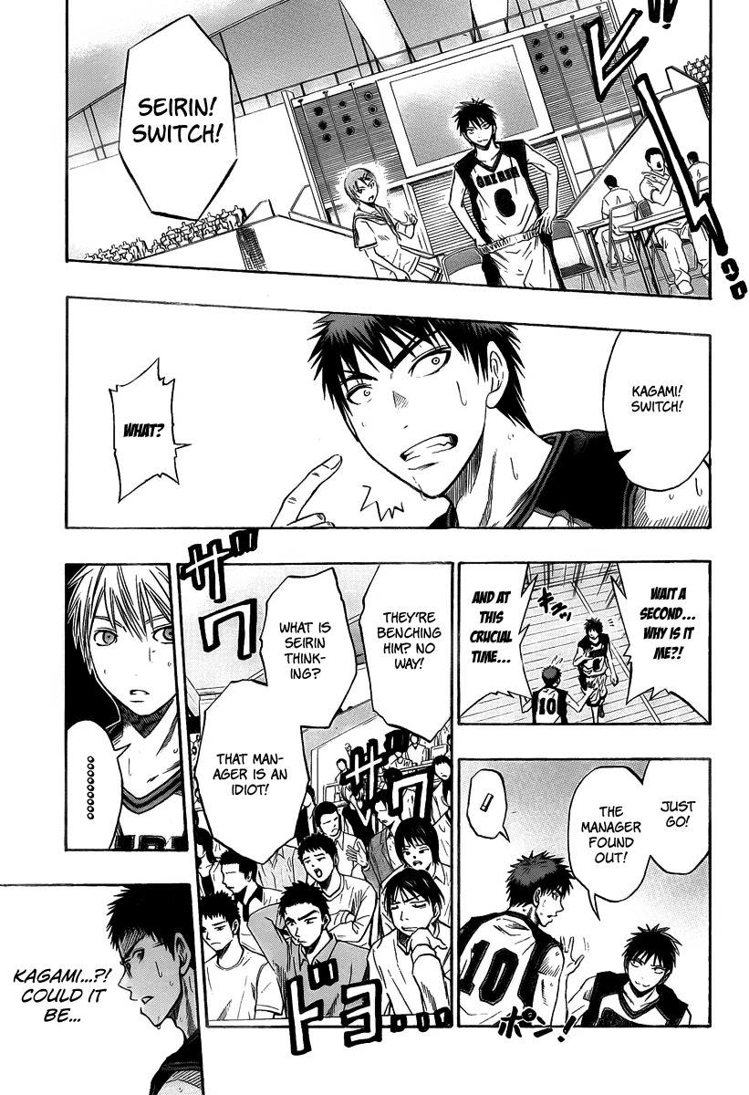 Kuroko no Basket Chapter 45 page 11 - Chapter 45: Face Off