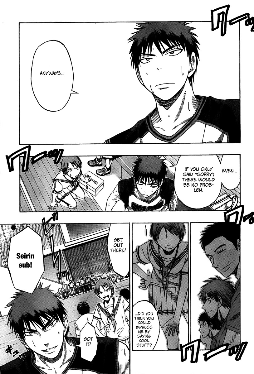 Kuroko no Basket Chapter 45 page 17 - Chapter 45: Face Off