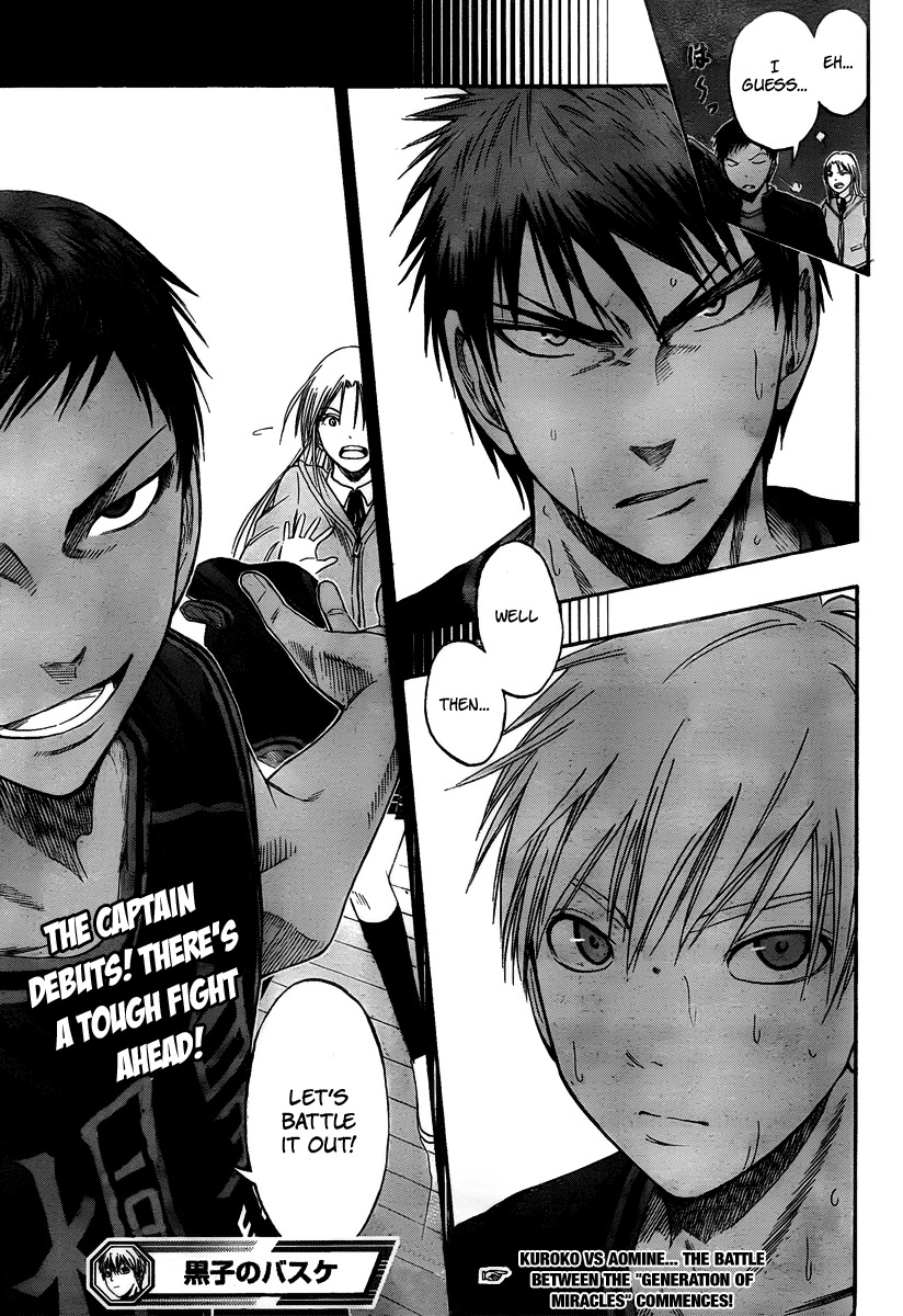 Kuroko no Basket Chapter 45 page 20 - Chapter 45: Face Off