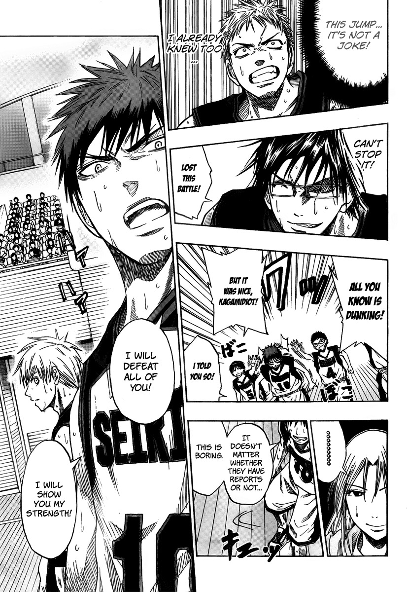 Kuroko no Basket Chapter 45 page 9 - Chapter 45: Face Off