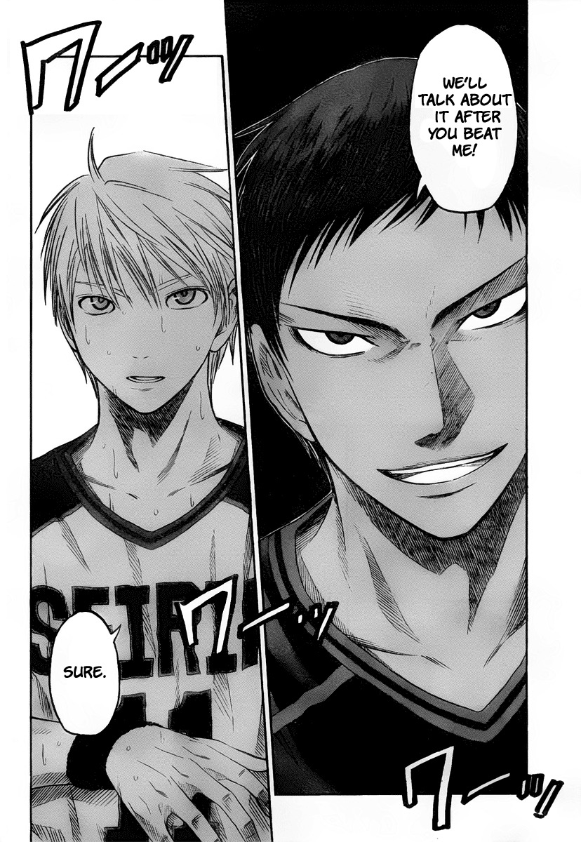 Kuroko no Basket Chapter 46 page 6 - Chapter 46: Not Bad, eh?