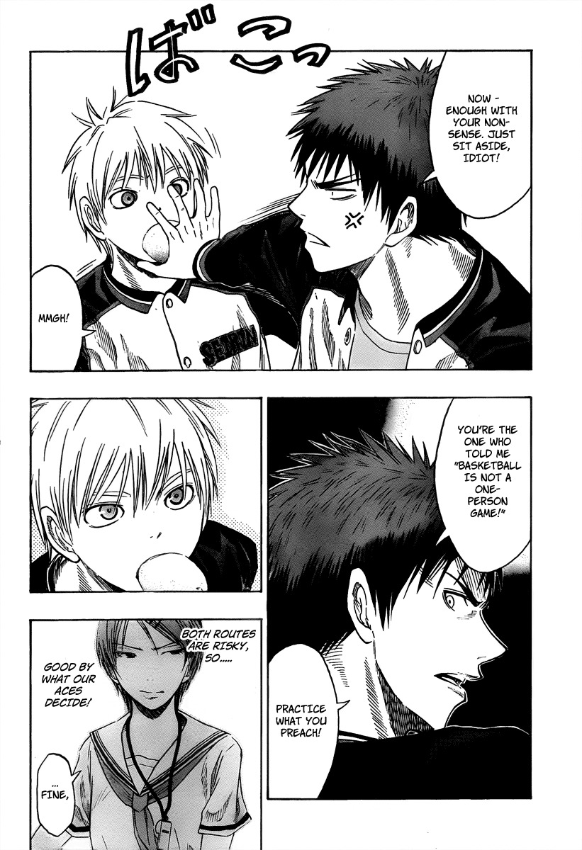 Kuroko no Basket Chapter 47 page 15 - Chapter 47: We'll Count on You!