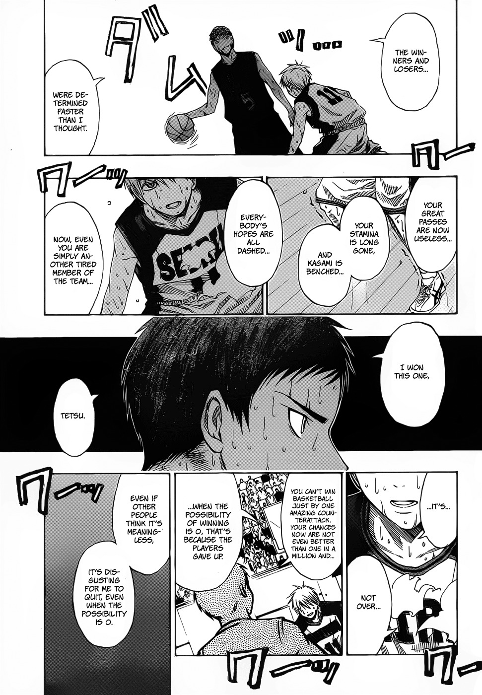 Kuroko no Basket Chapter 51 page 12 - Chapter 51: I Will Never...!