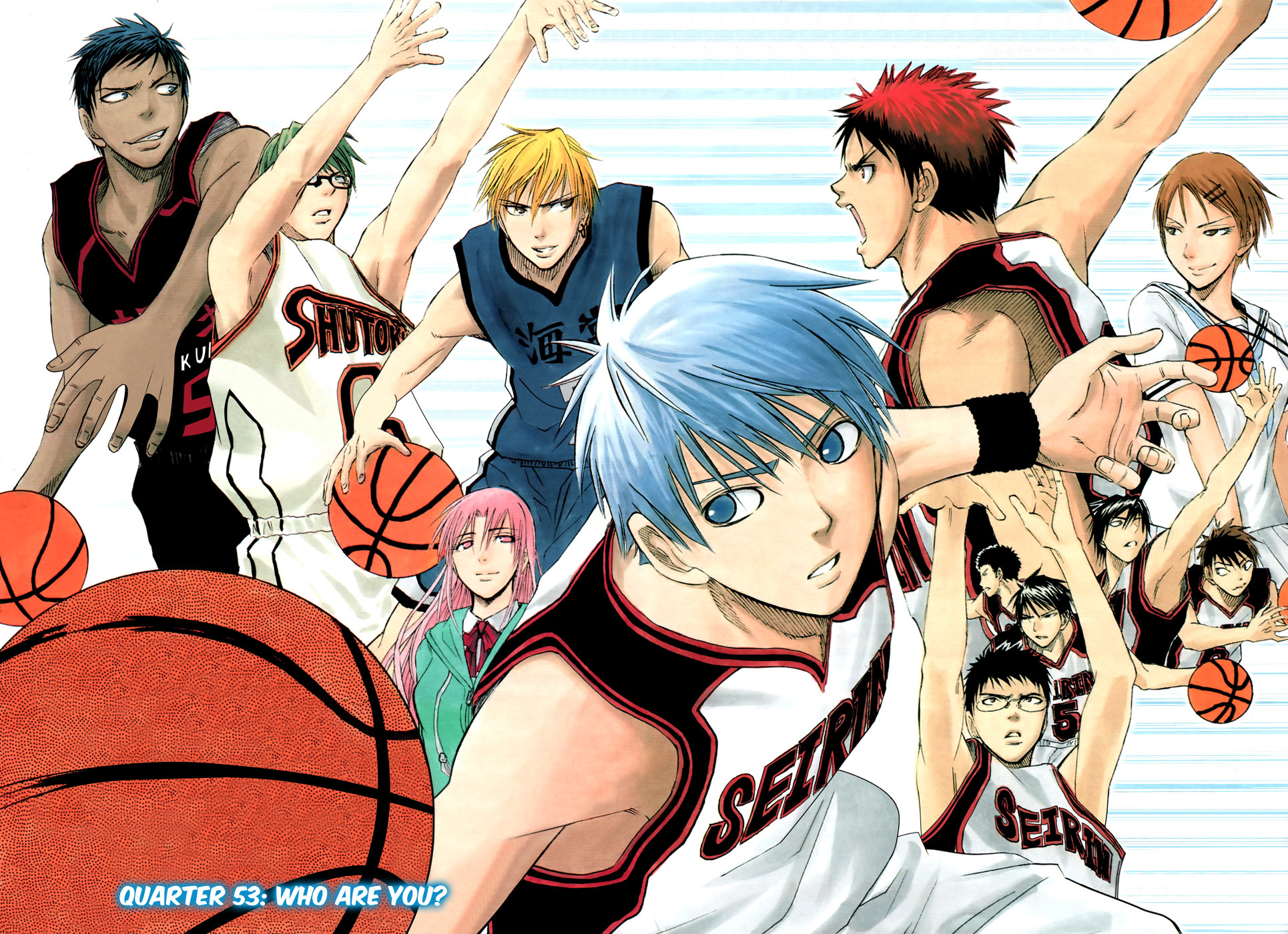 Kuroko no Basket Chapter 53 page 8 - Chapter 53: Who Are You?