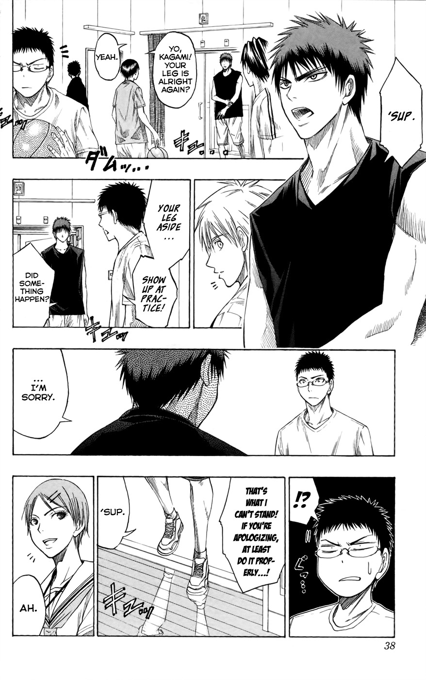 Kuroko no Basket Chapter 54 page 11 - Chapter 54: That's Why I Don't Like Him