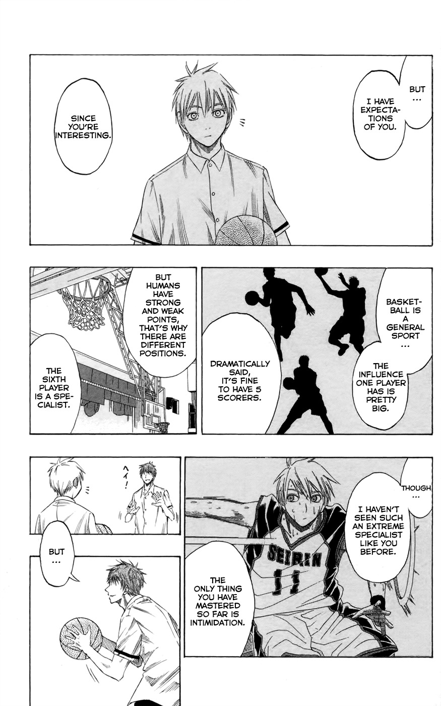 Kuroko no Basket Chapter 54 page 6 - Chapter 54: That's Why I Don't Like Him