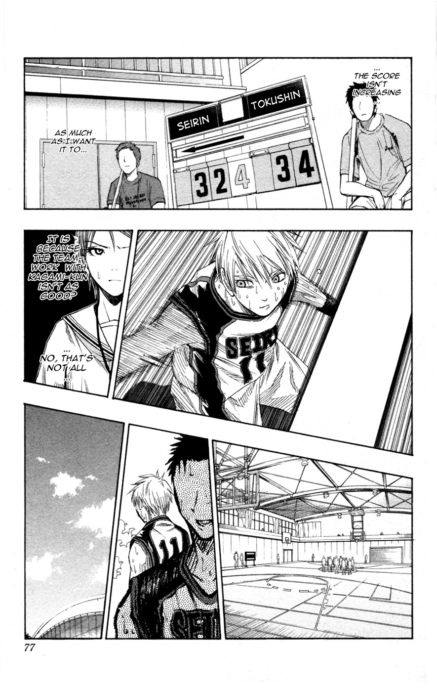 Kuroko no Basket Chapter 56 page 10 - Chapter 56: Abandoning