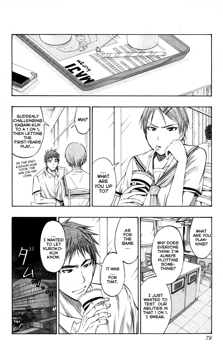 Kuroko no Basket Chapter 56 page 11 - Chapter 56: Abandoning