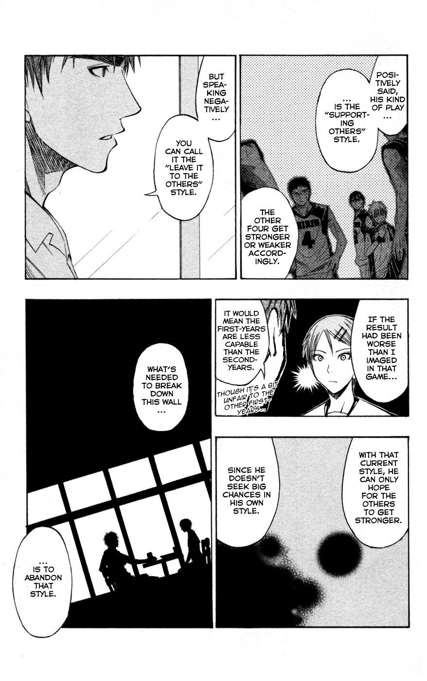 Kuroko no Basket Chapter 56 page 14 - Chapter 56: Abandoning