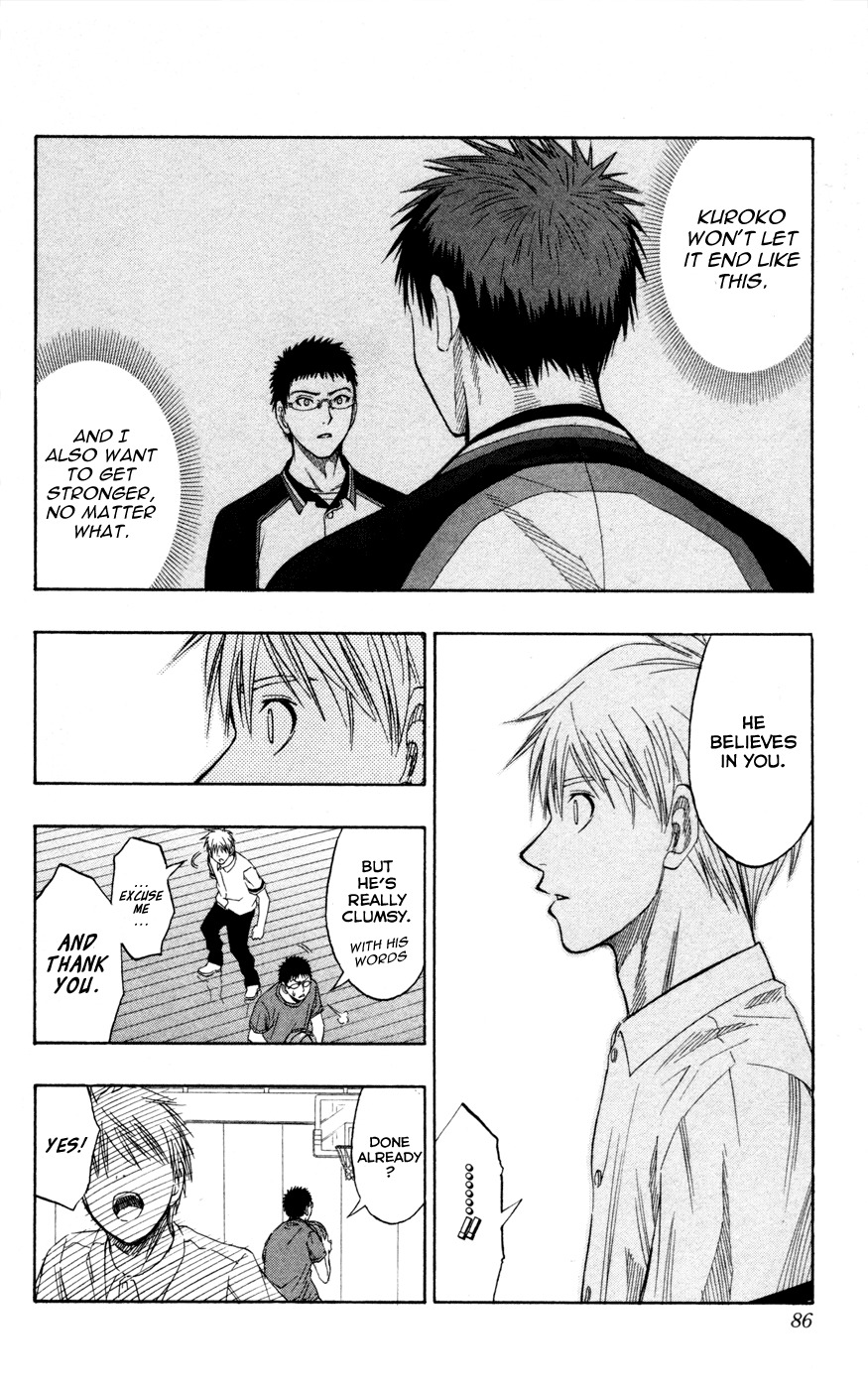 Kuroko no Basket Chapter 56 page 19 - Chapter 56: Abandoning